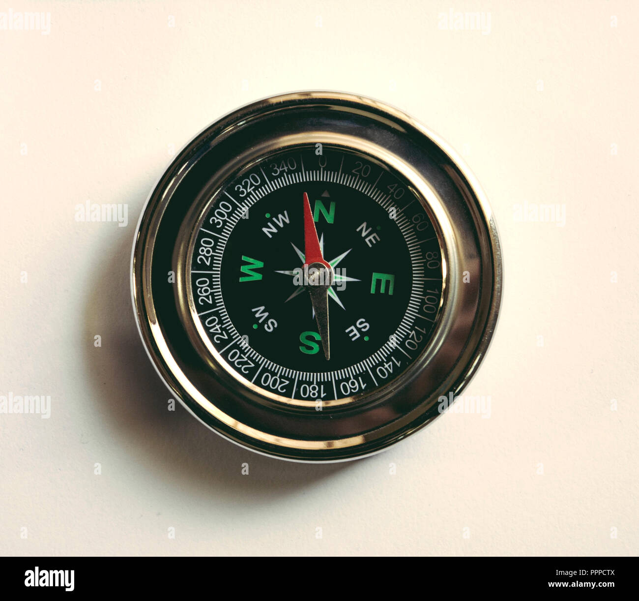Metal Compass Stock Photo Alamy