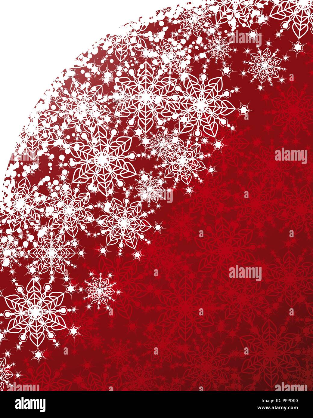 christmas background with snowflakes Stock Vector Image & Art - Alamy