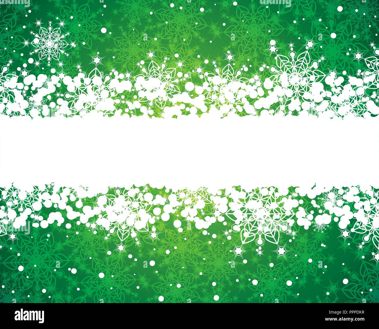 Christmas background with beautiful snowflakes Stock Vector Image & Art ...