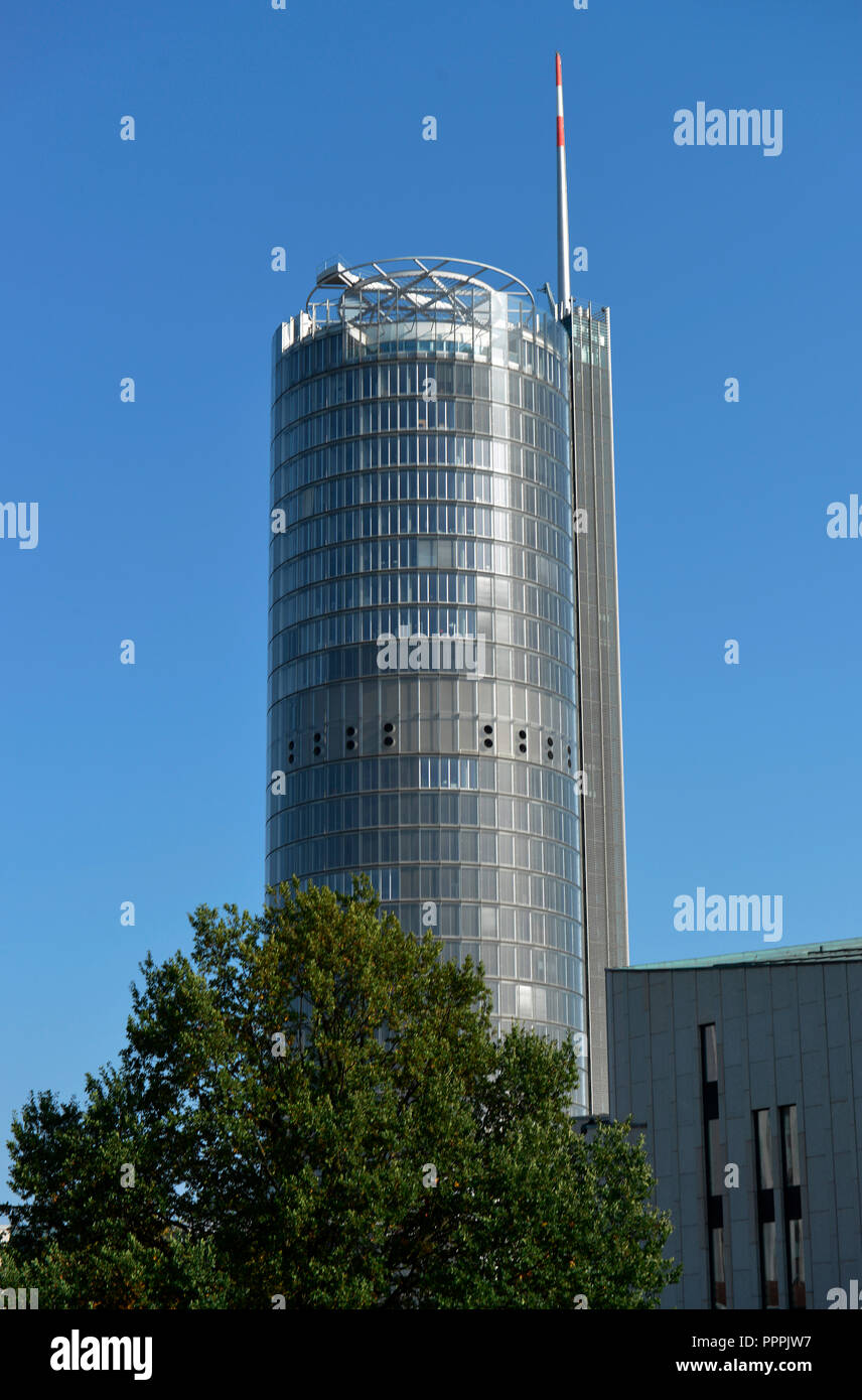 RWE-Turm, Opernplatz, Essen, Nordrhein-Westfalen, Deutschland Stock Photo