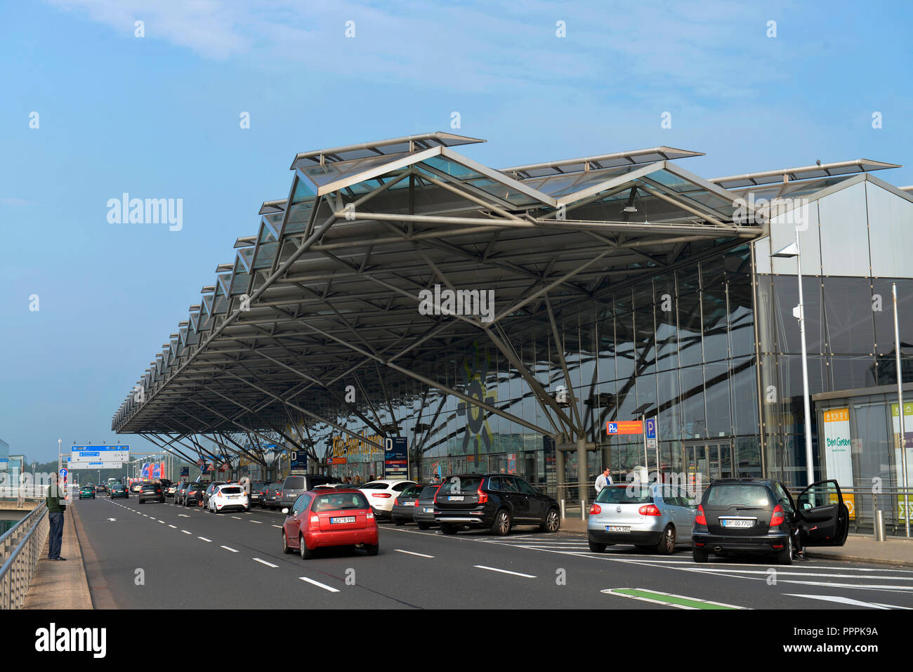 Terminal D, Flughafen Koeln-Bonn, Nordrhein-Westfalen, Deutschland ...