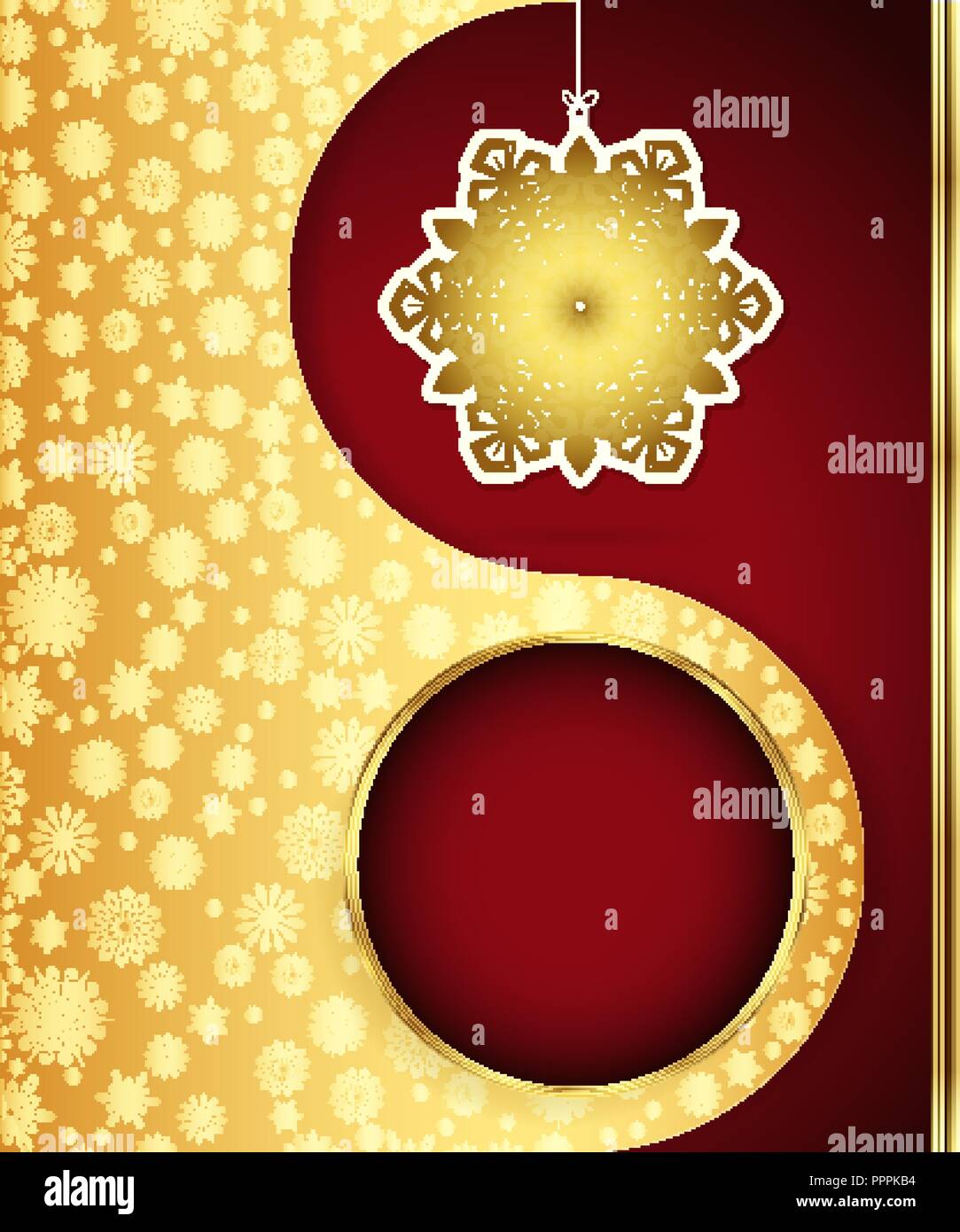 Christmas background with snowflakes design. Vector eps 10 Stock Vector ...
