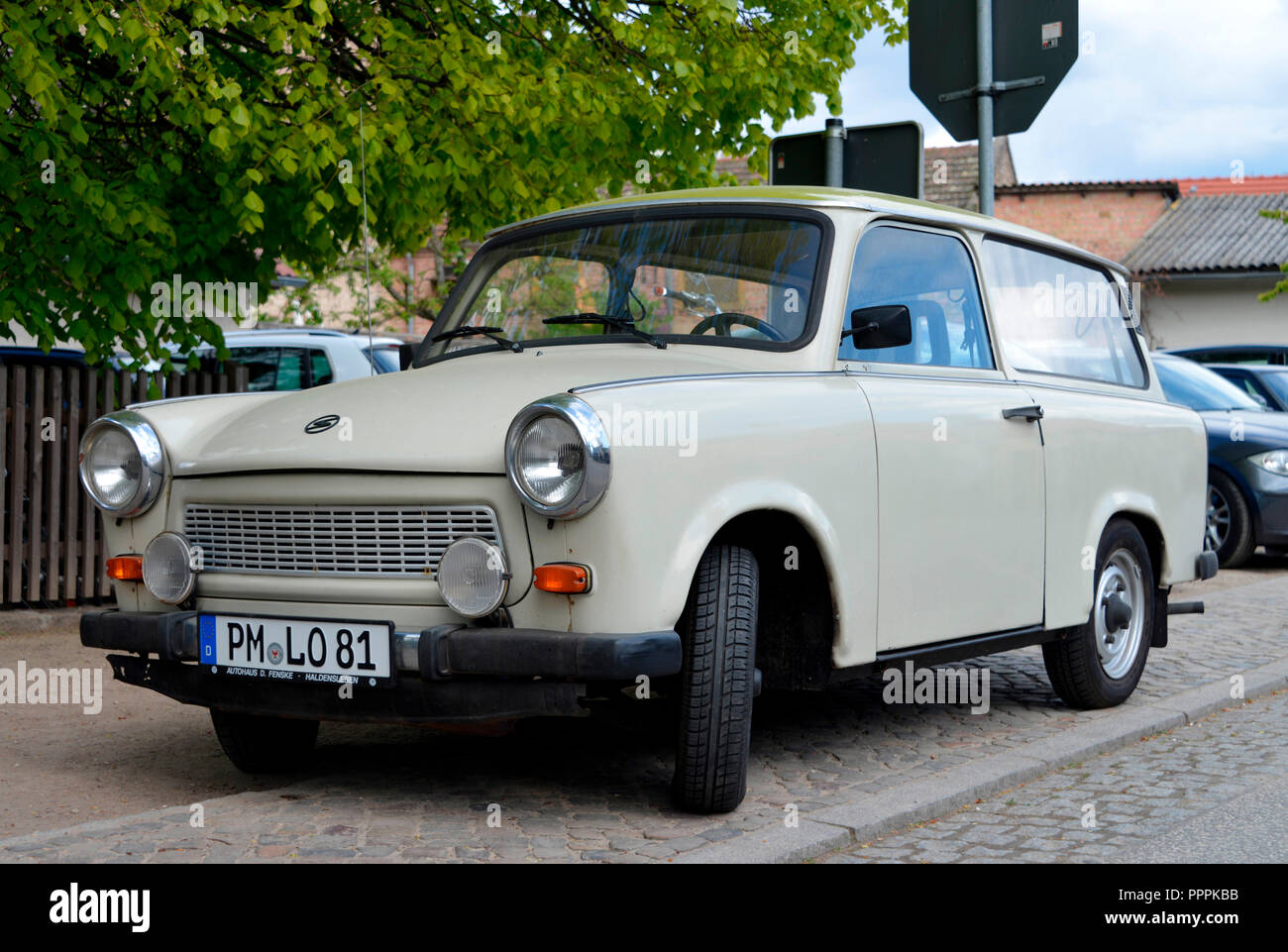 Trabant 601 Universal, Brandenburg, Deutschland Stock Photo