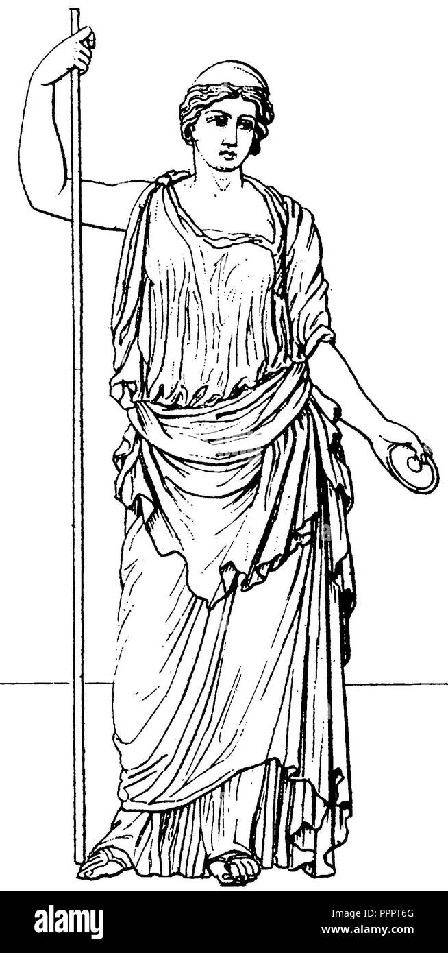 Juno. Goddess of classical antiquity., Stock Photo