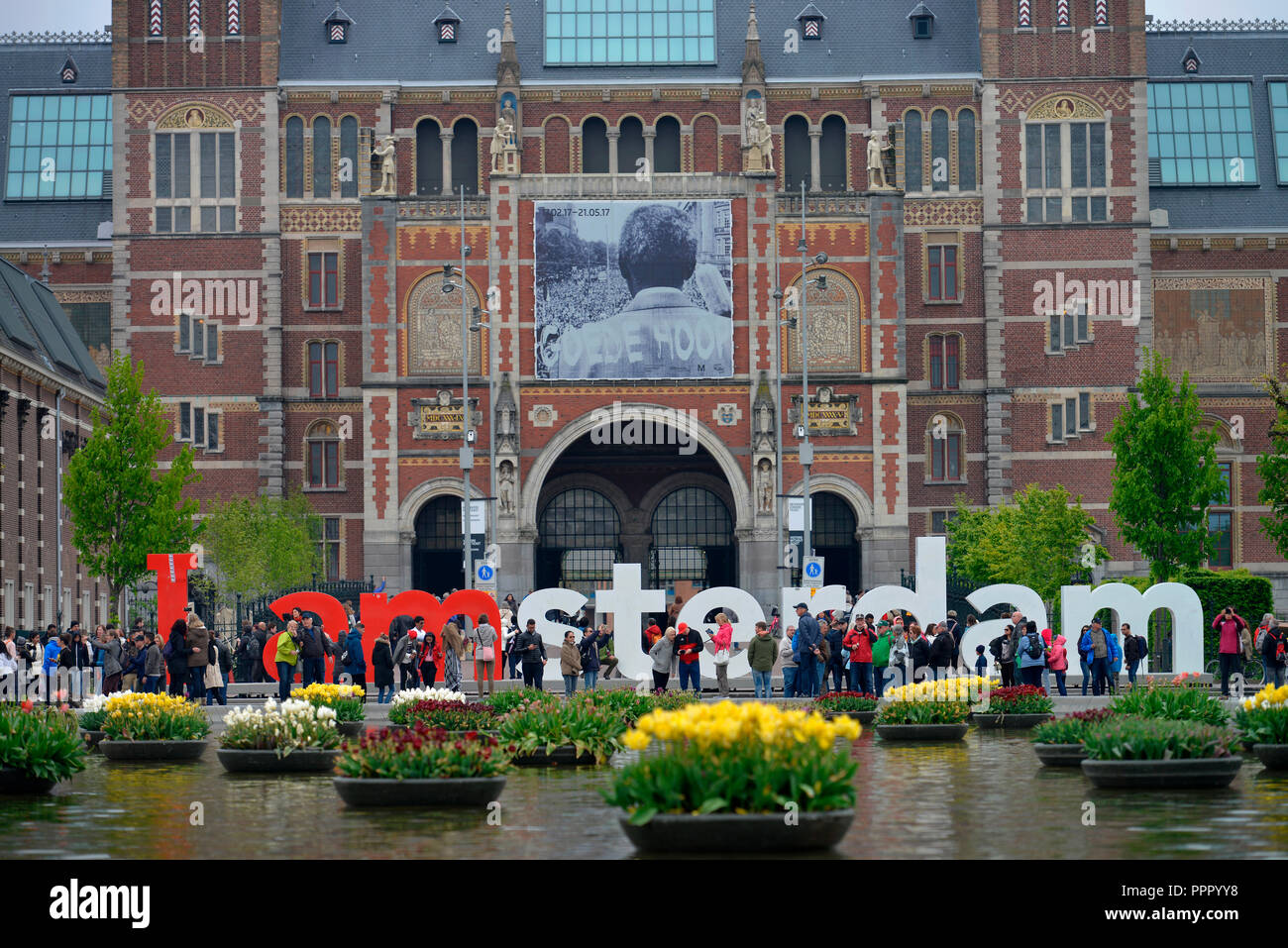 Rijksmuseum, Museumstraat, Amsterdam, Niederlande Stock Photo - Alamy