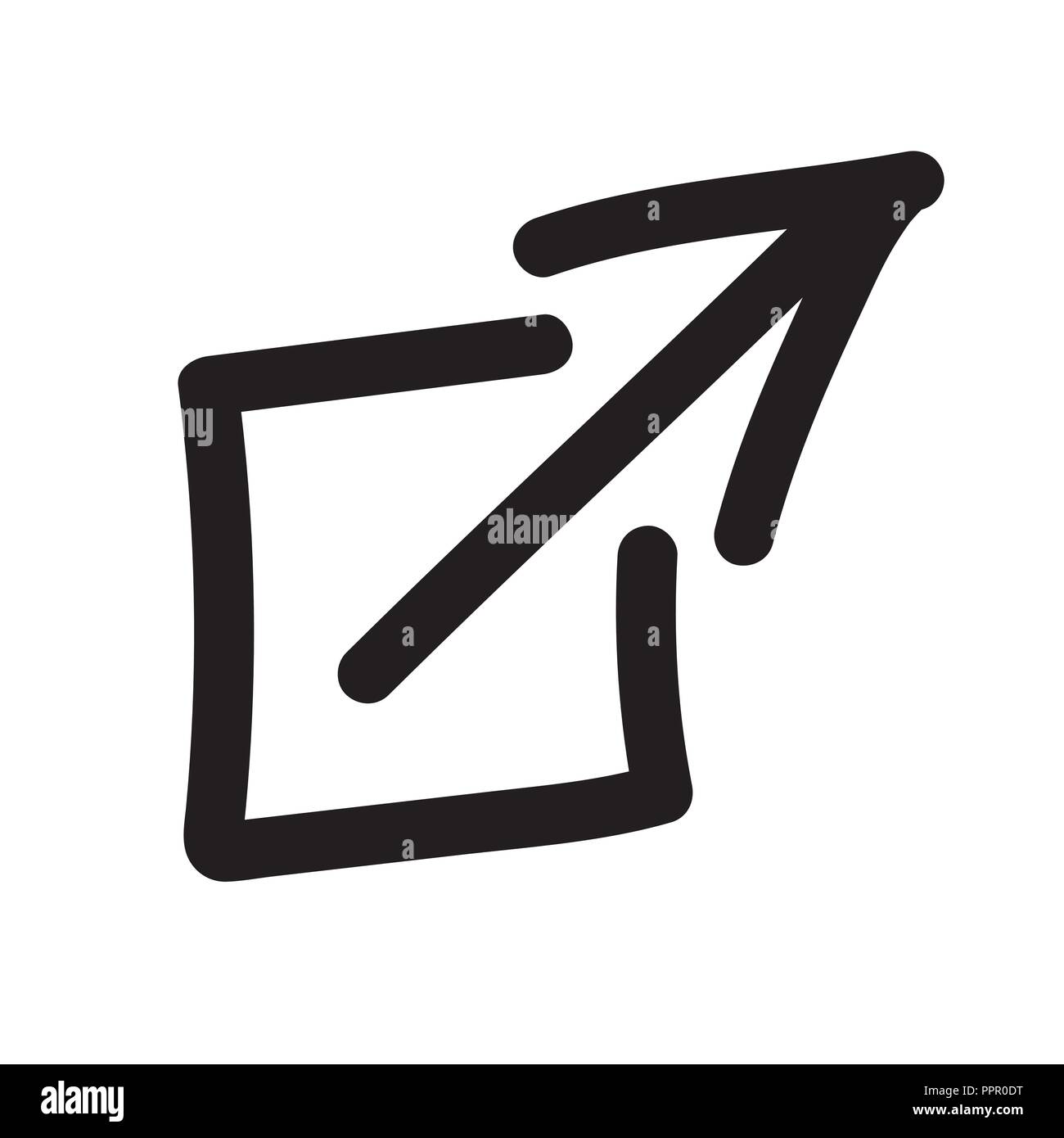 External Link Icon for UI or UX web / mobile applications Stock Vector ...