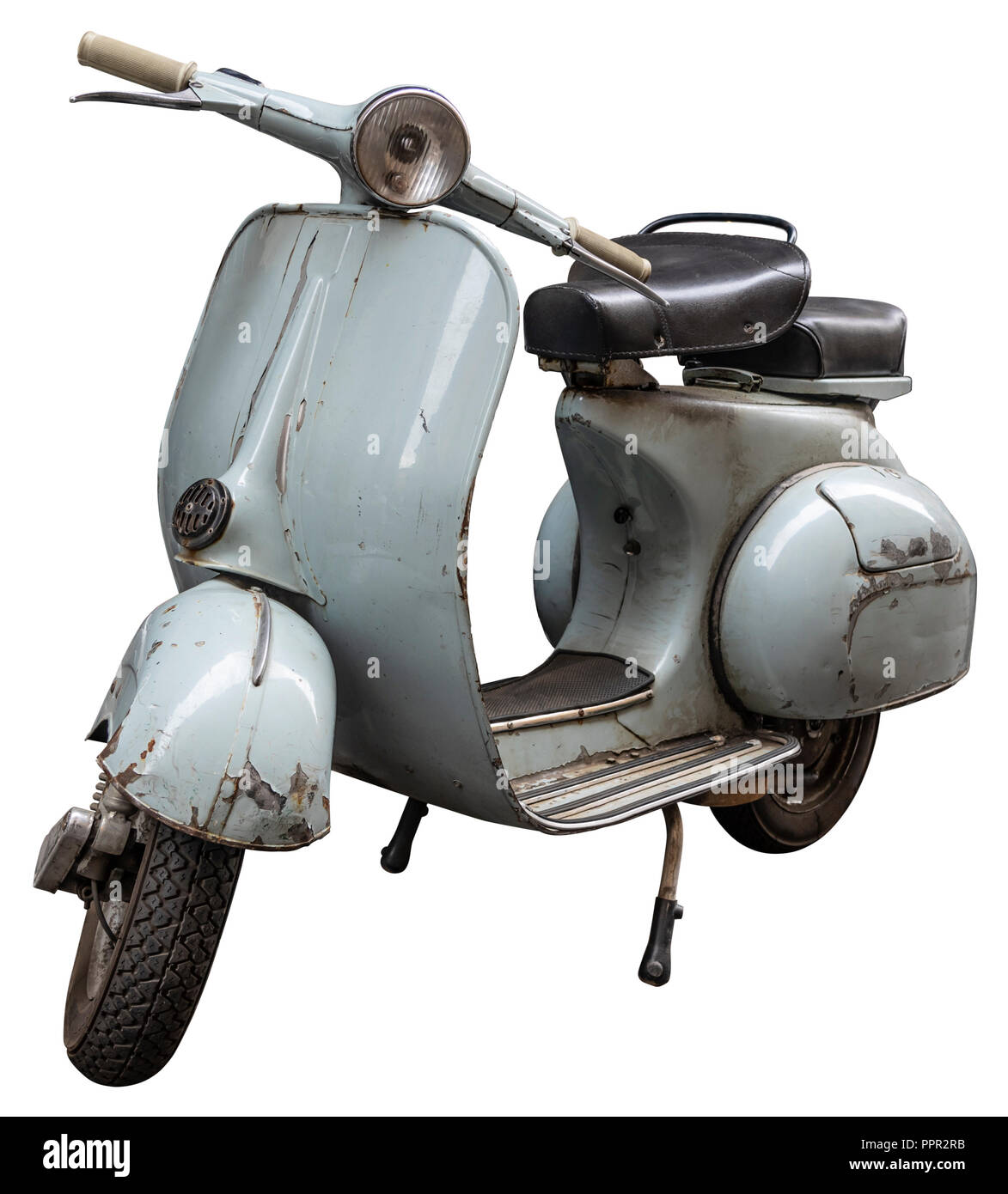 Old scooter hi-res stock photography and images - Alamy