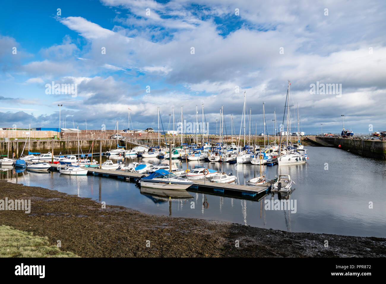 Nairn Harbour, Highlands, Scotland Stock Photo