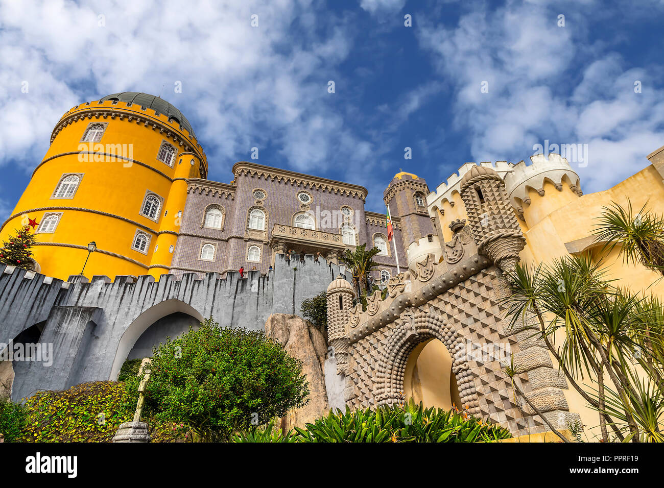 Pena National Palace (Palacio Nacional da Pena) in Sintra, Portugal