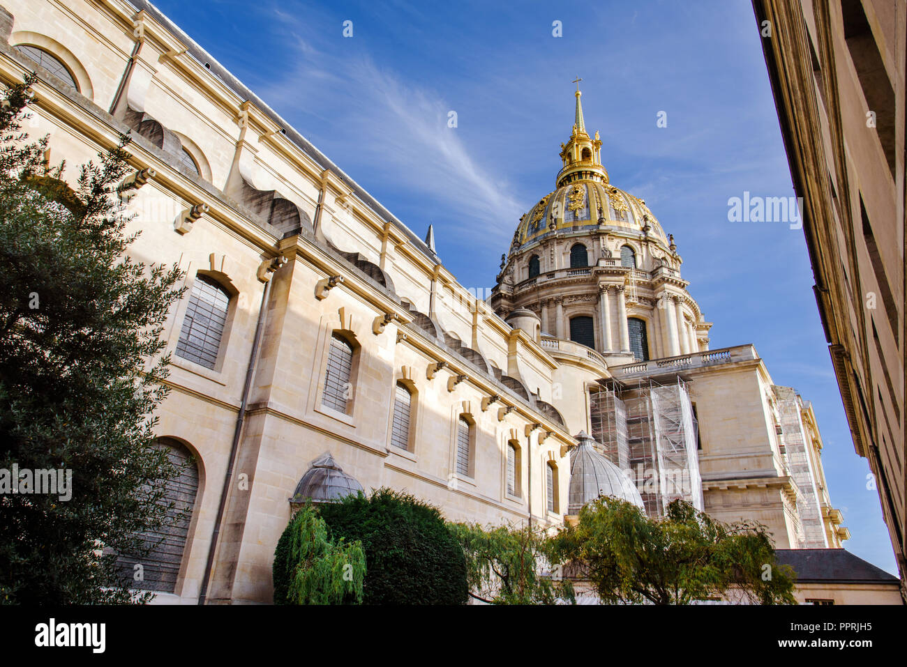 Place Invalides Les Invalides Paris France Soldiers High Resolution Stock Photography ...