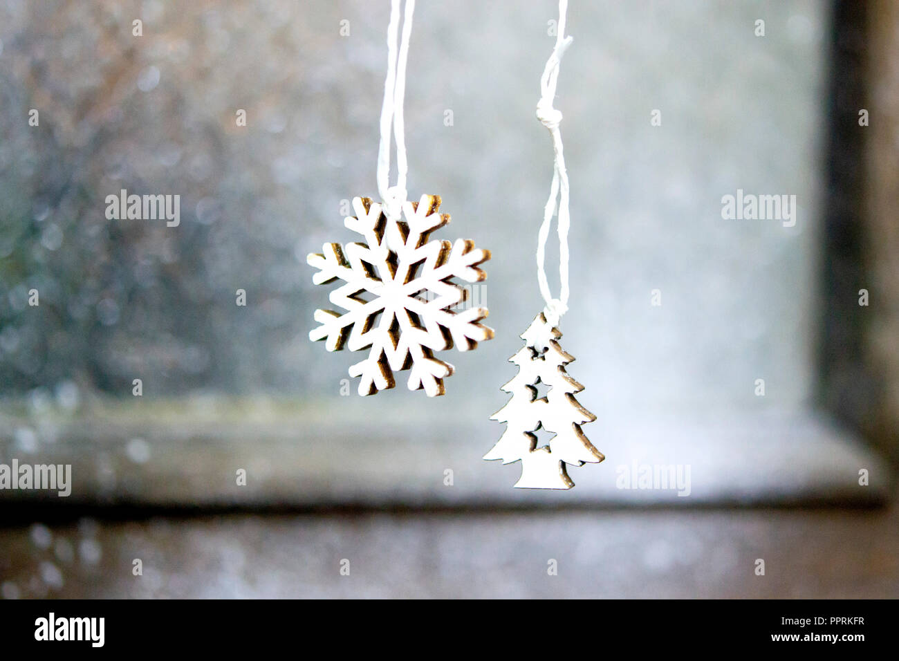 little white christmas tree