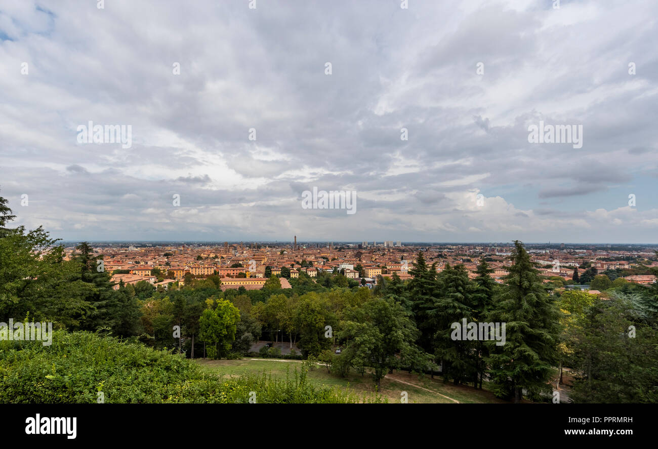 Bologna skyline in the daytime from the hospital. Bologna, Italy Stock Photo Alamy