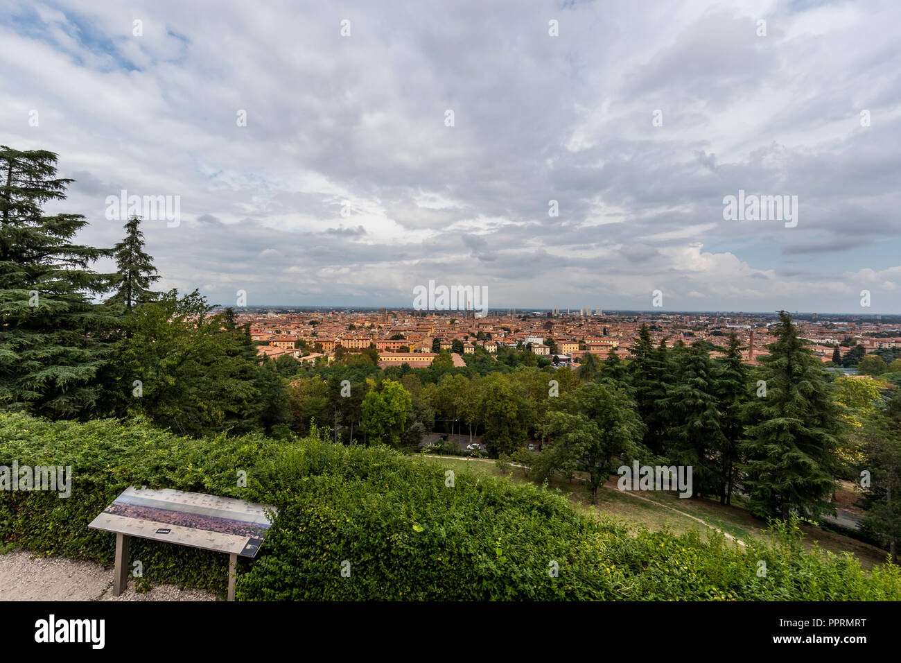 Bologna skyline in the daytime from the hospital. Bologna, Italy Stock Photo Alamy
