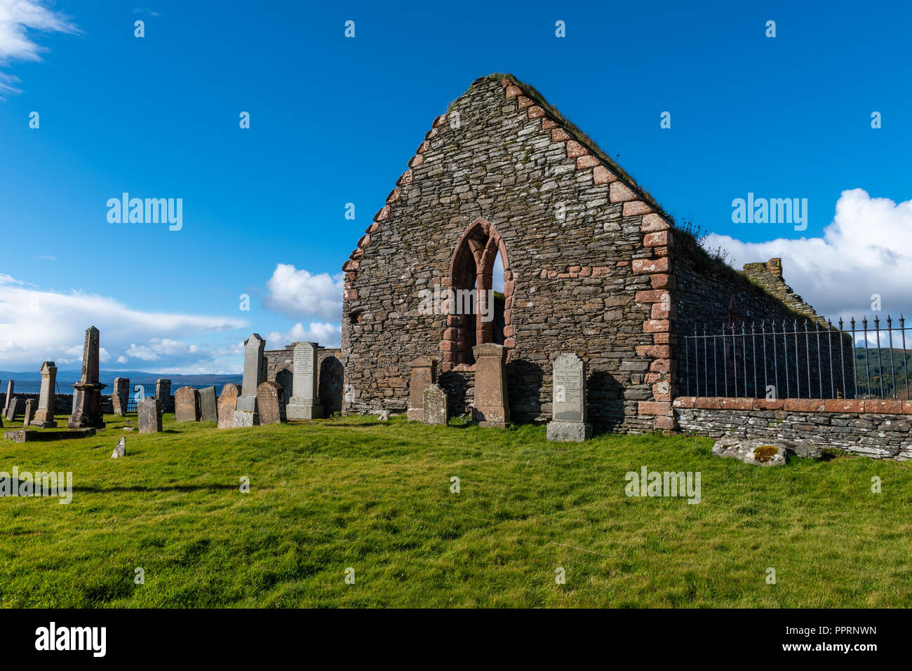 Skipness Church Kilbrannan Chapel also known as Skipness Chapel and St.Brendan's Chapel ...