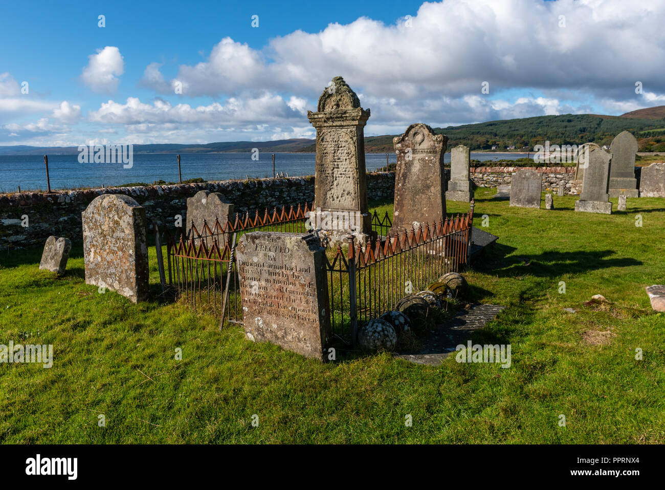 Skipness Church Kilbrannan Chapel also known as Skipness Chapel and St.Brendan's Chapel ...