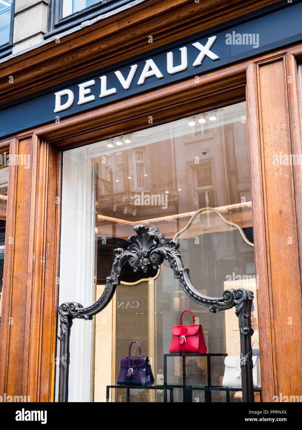 Delvaux Store, New Bond Street, London, England, UK, GB Stock Photo - Alamy