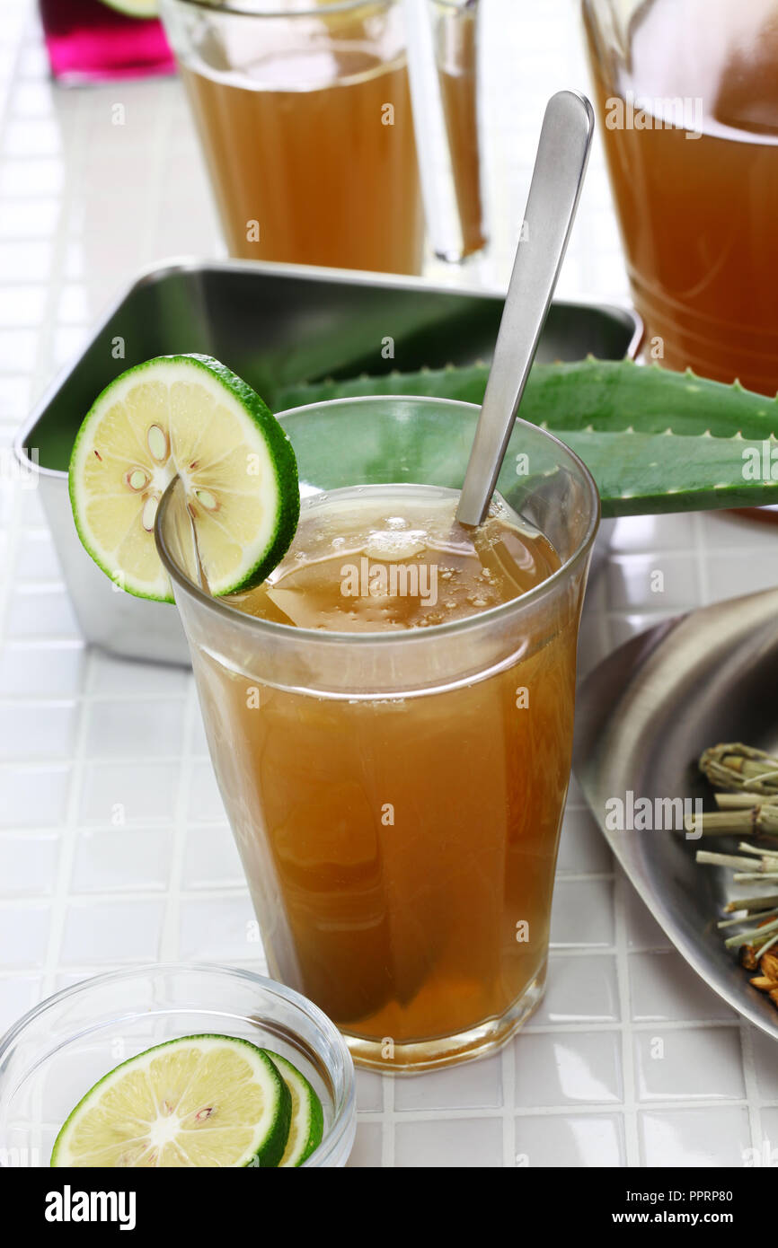 emoliente, traditional peruvian powerful healthy drink Stock Photo Alamy