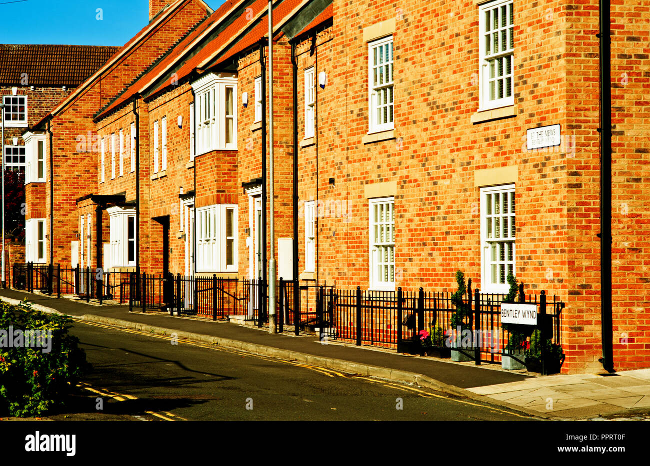 The Mews, Bentley Wynd, Yarm on Tees, North East England Stock Photo