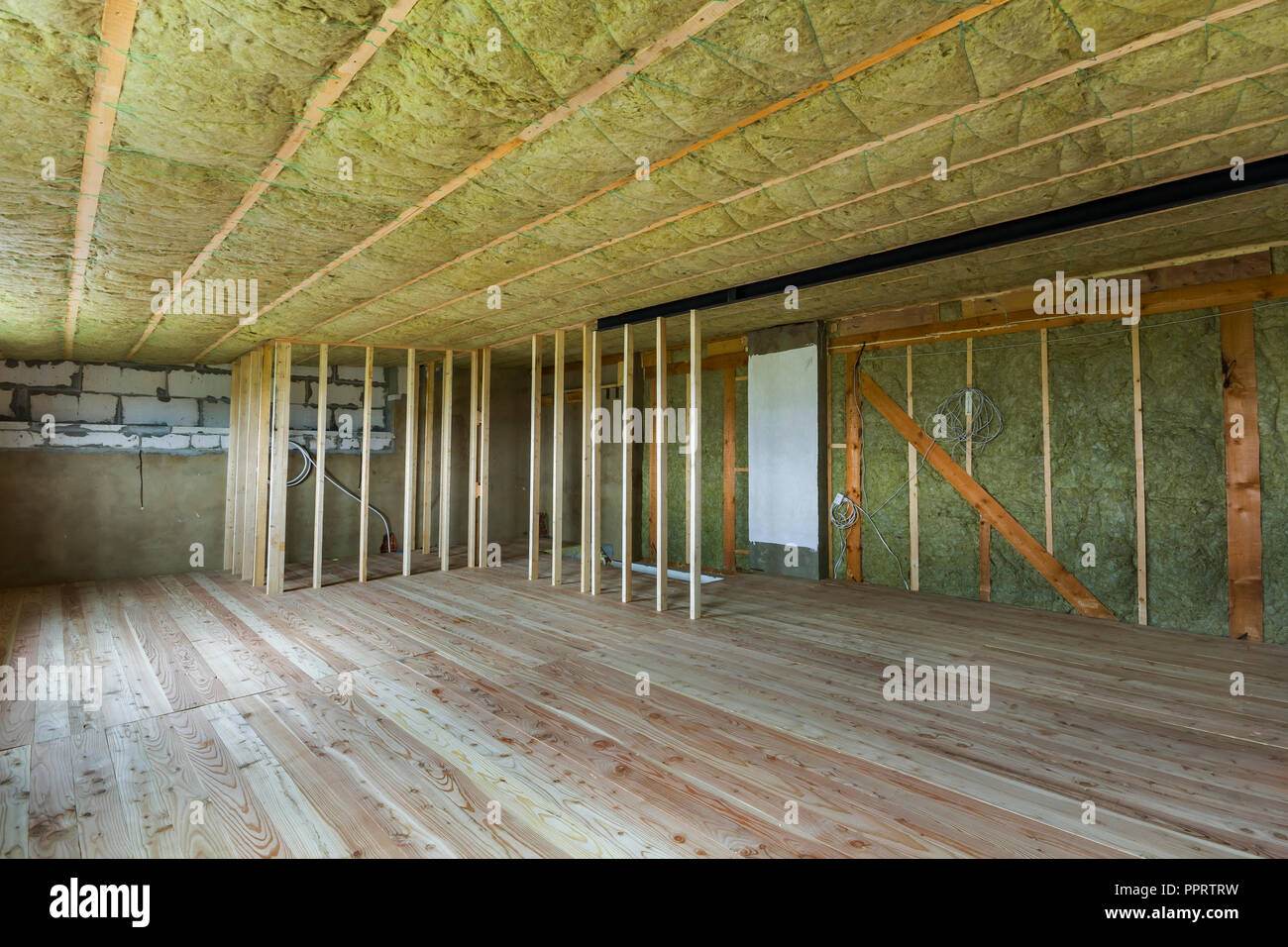 House Loft Insulation Building Material Stock Photos House Loft