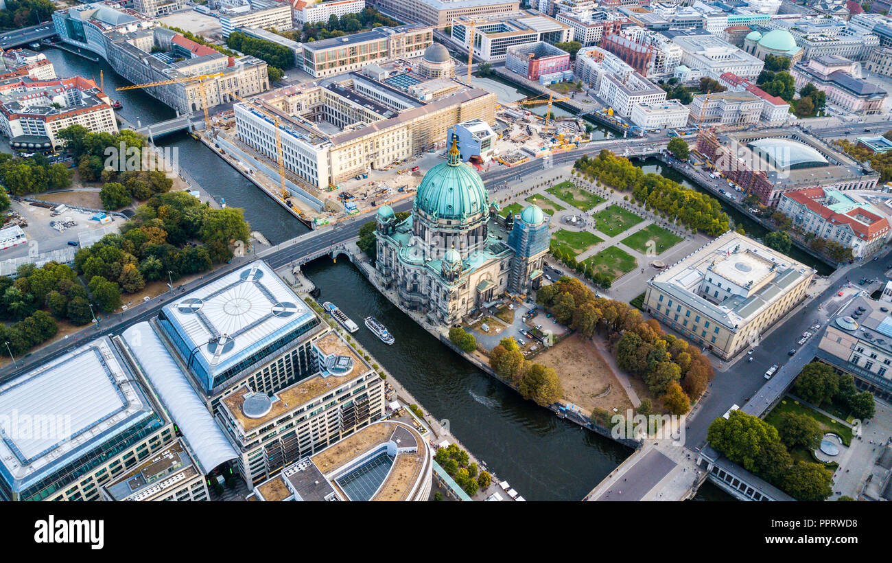 Berlin Cathedral Church or Berliner Dom, Berlin, Germany, Stock Photo