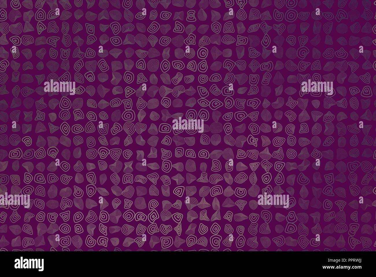 Abstract geometric background with rounded shapes. Vector illustration ...