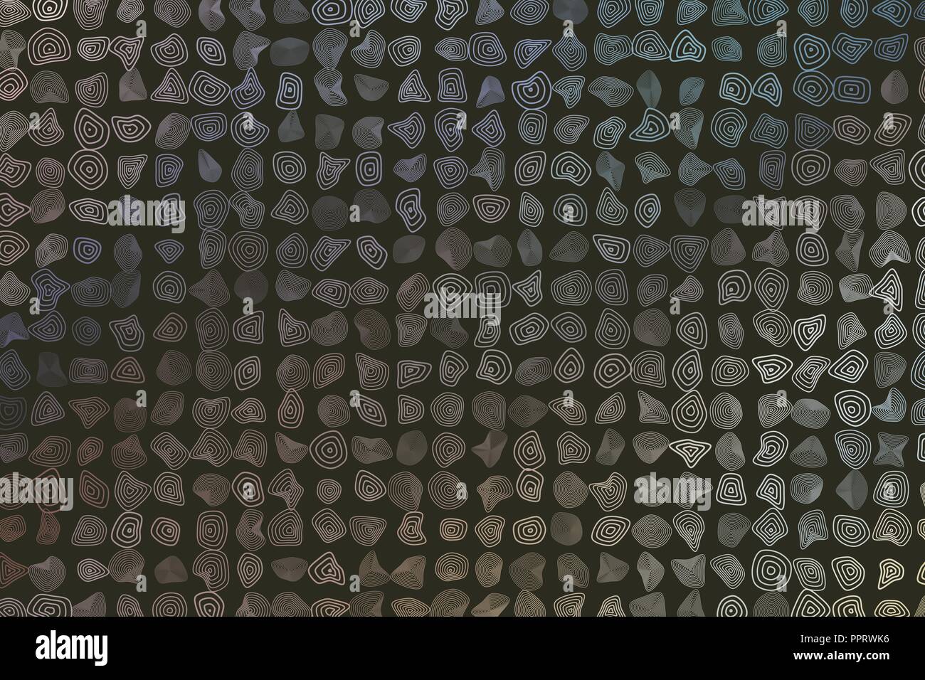Abstract Shapes Print Rounded Abstract geometric background with rounded shapes. Vector illustration ...