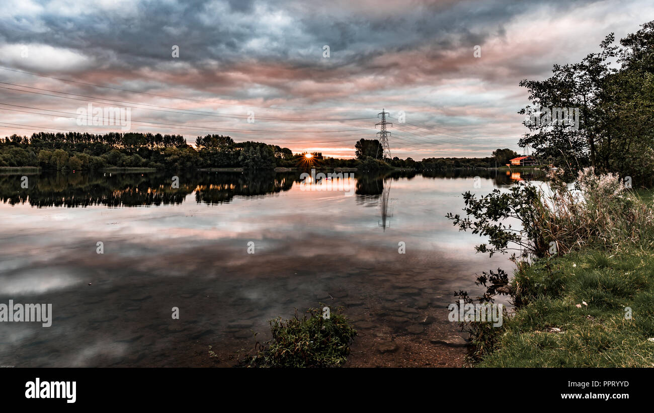 Sale Water Park Morning Stock Photo Alamy