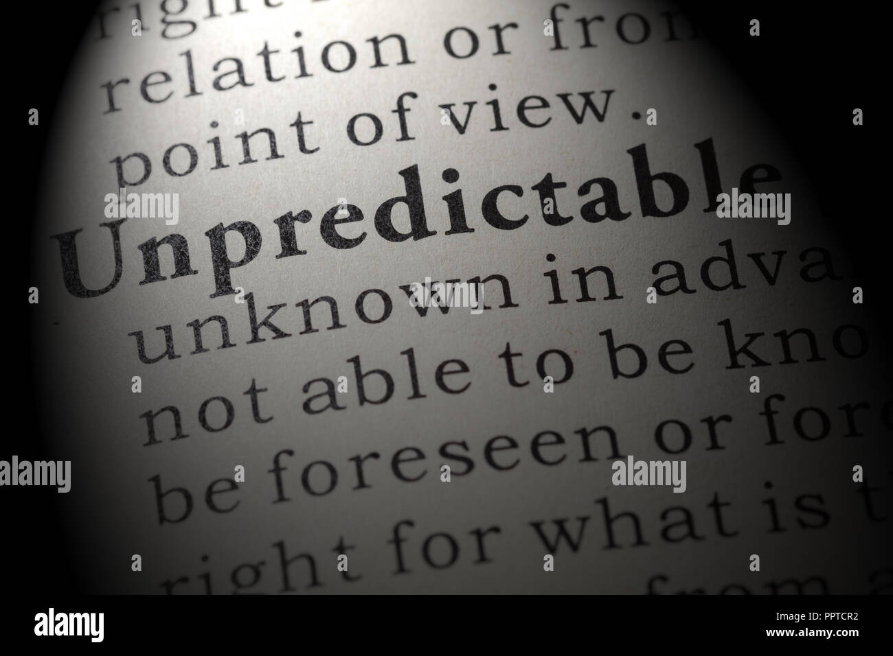 Unpredictable Person