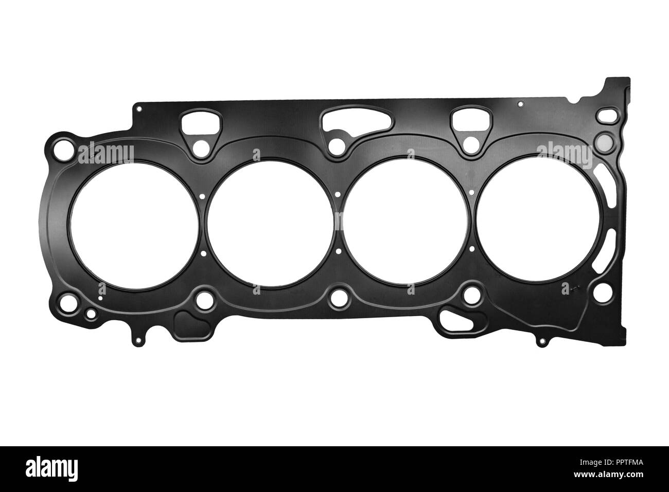 car gasket cylinder head of the internal combustion engine Stock Photo