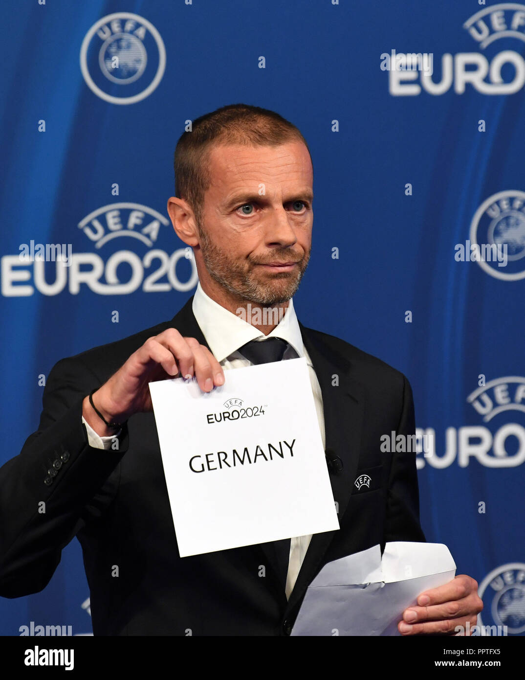 Nyon, Switzerland. 27th Sep, 2018. Football Announcement of 2025