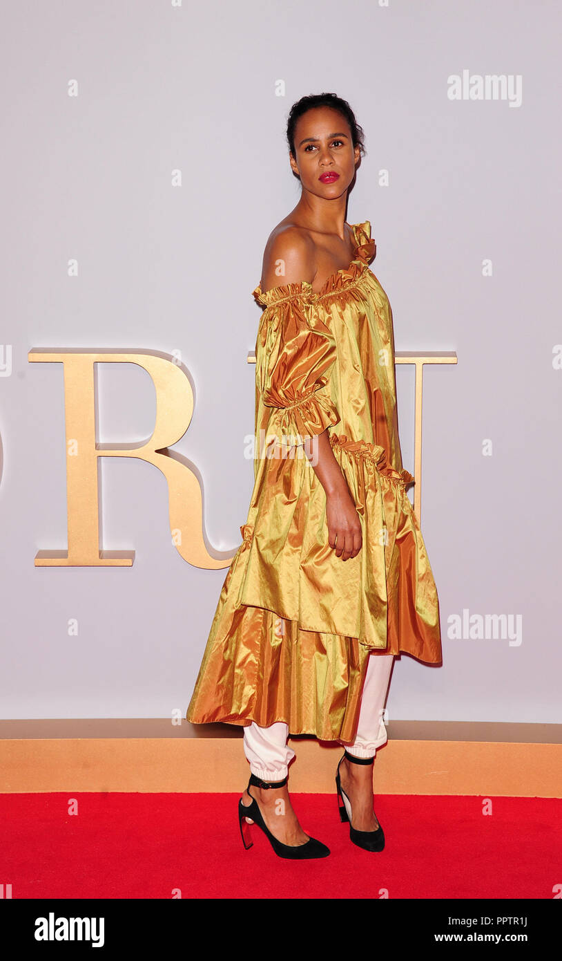 London, Uk. 27th September, 2018. Zawe Ashton Attending A Star Is Born 