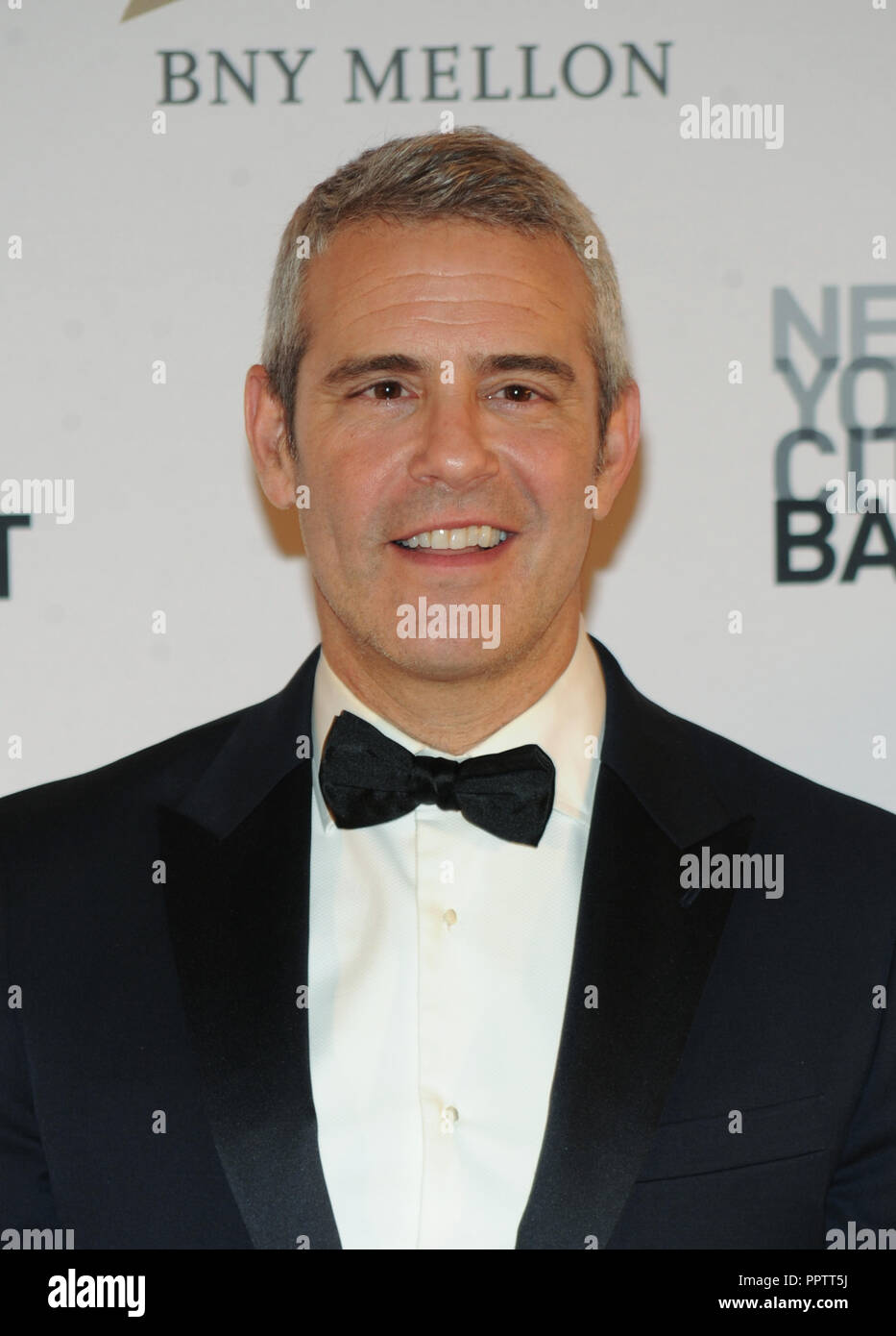 New York, NY, USA. 27th Sep, 2018. Andy Cohen attends the New York City Ballet 2018 Fall Fashion Gala at David H. Koch Theater at Lincoln Center on September 27, 2018 in New York City. Credit: John Palmer/Media Punch/Alamy Live News Stock Photo