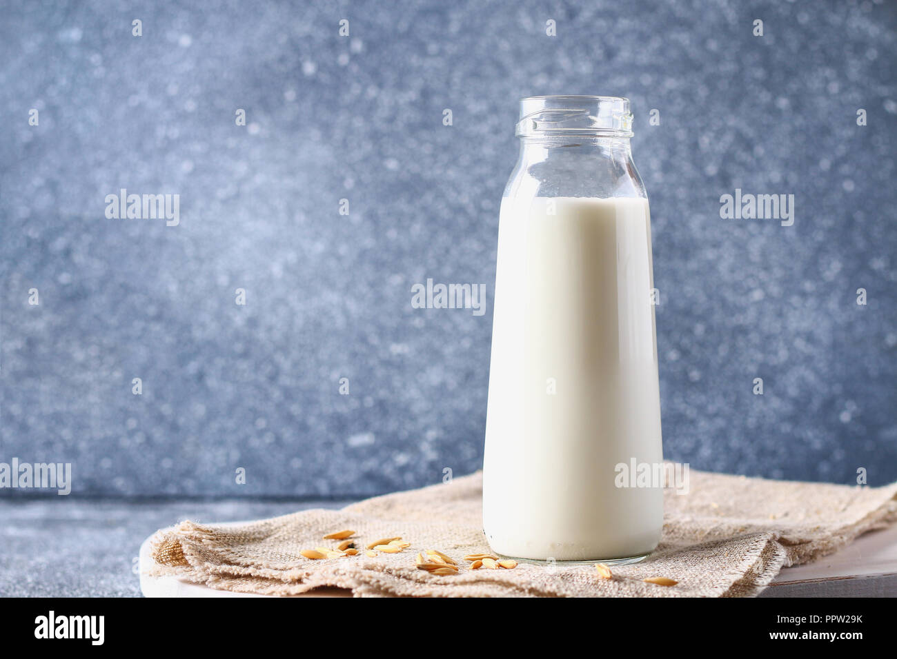 oatmeal cereal in bottle