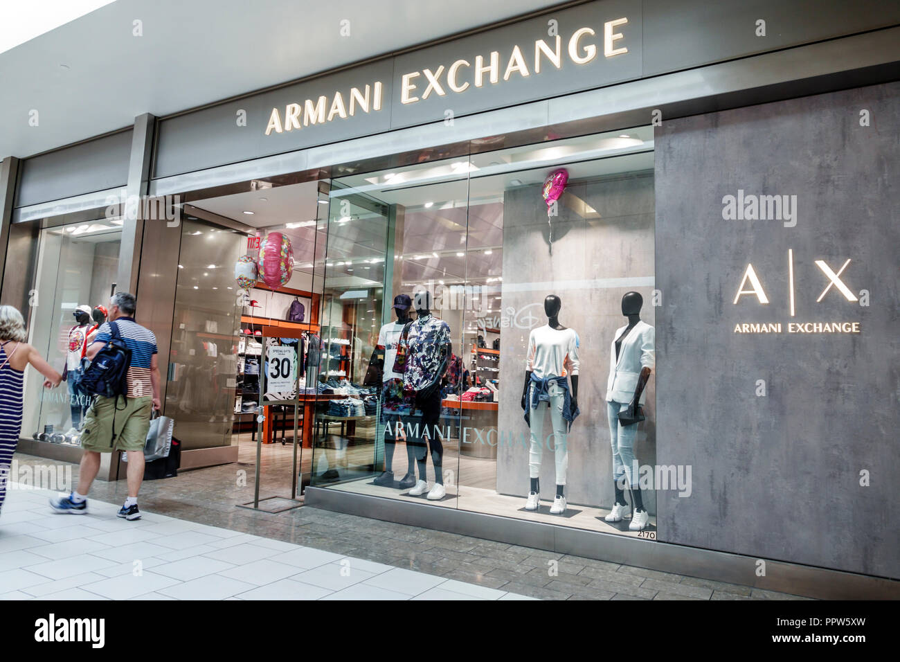 armani exchange galleria mall