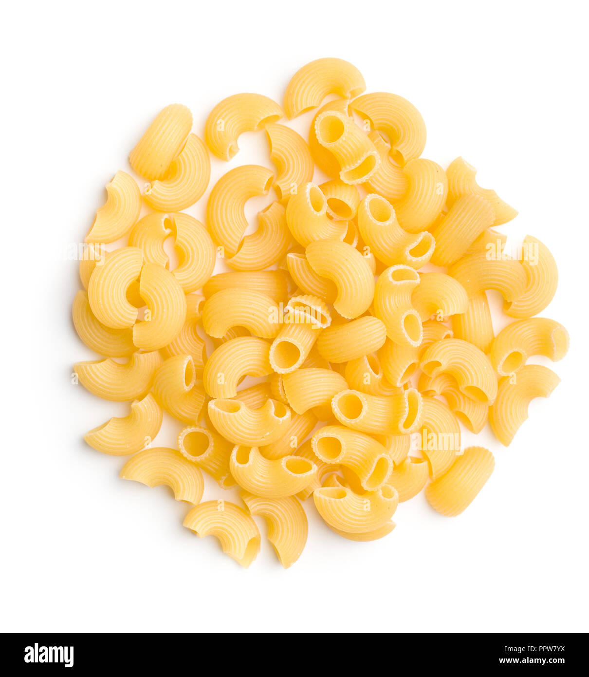 Elbow Macaroni Cut Out Stock Images & Pictures - Alamy