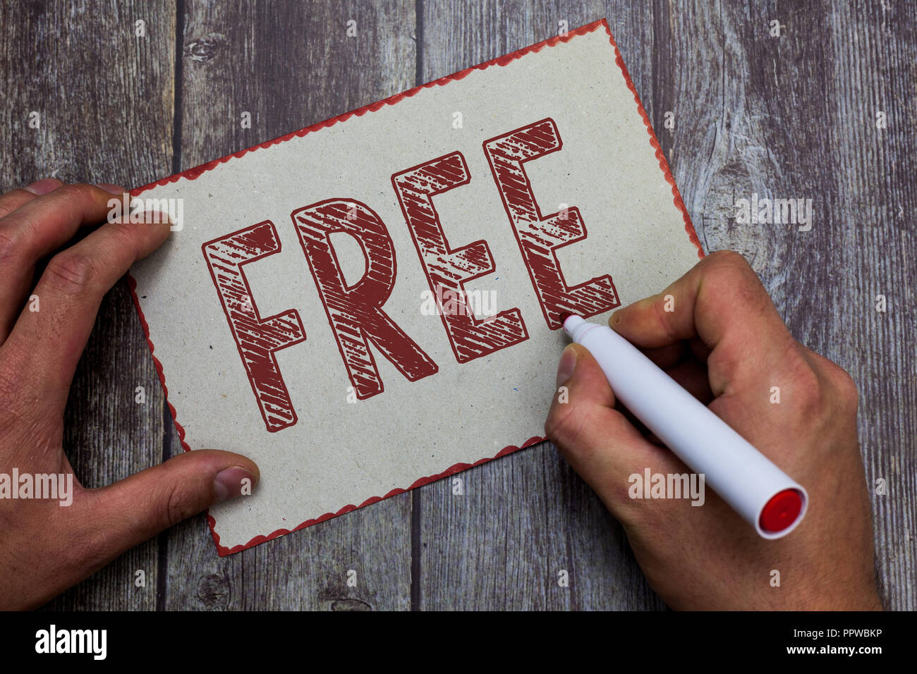Word writing text Free. Business concept for Enjoying personal rights ...