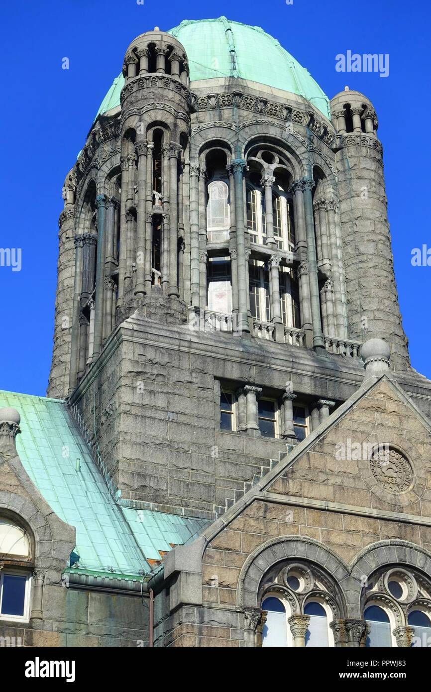 Bristol County Superior Court detail Taunton, Massachusetts Stock