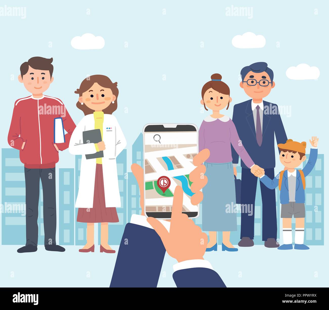 Election voting concept vector illustration. 010 Stock Vector Image ...
