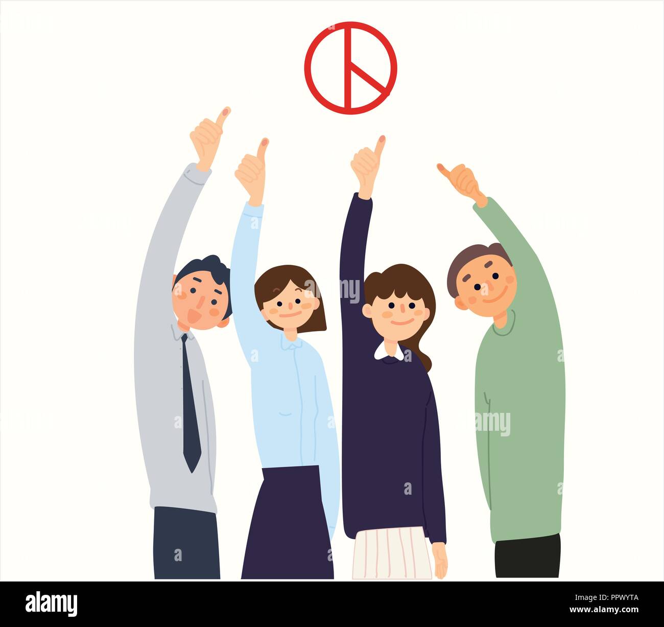 Election voting concept vector illustration. 001 Stock Vector Image ...