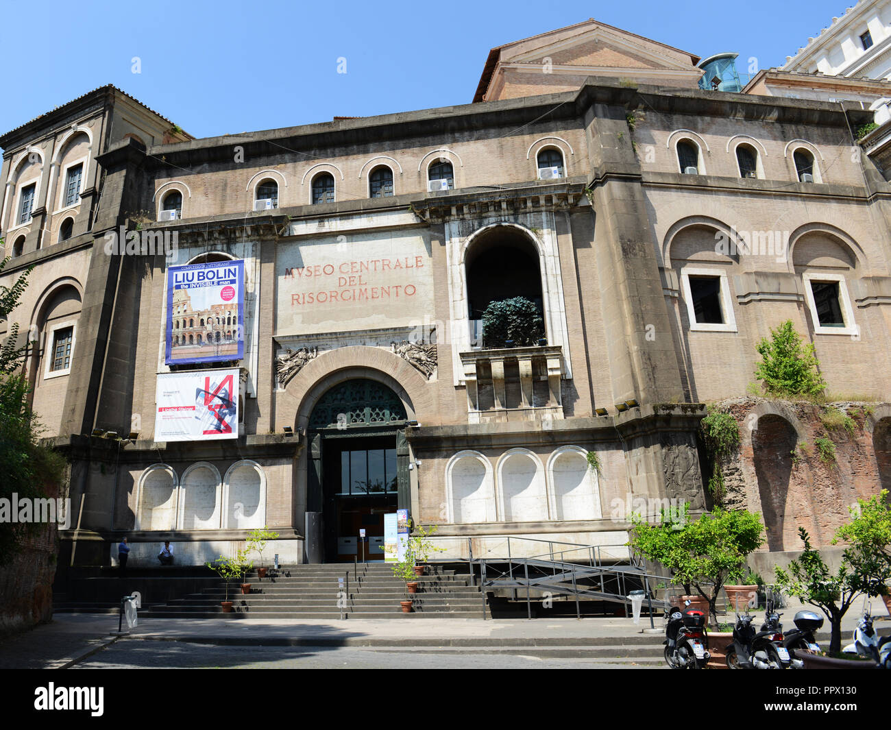 The Central Museum of the Risorgimento at the Vittoriano. Stock Photo