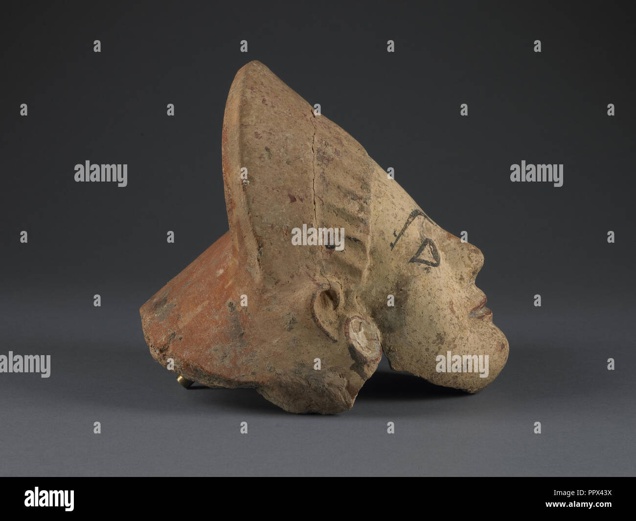Antefix; Caere, Etruria; late 6th century B.C; Terracotta; 24 × 18 × 9 ...