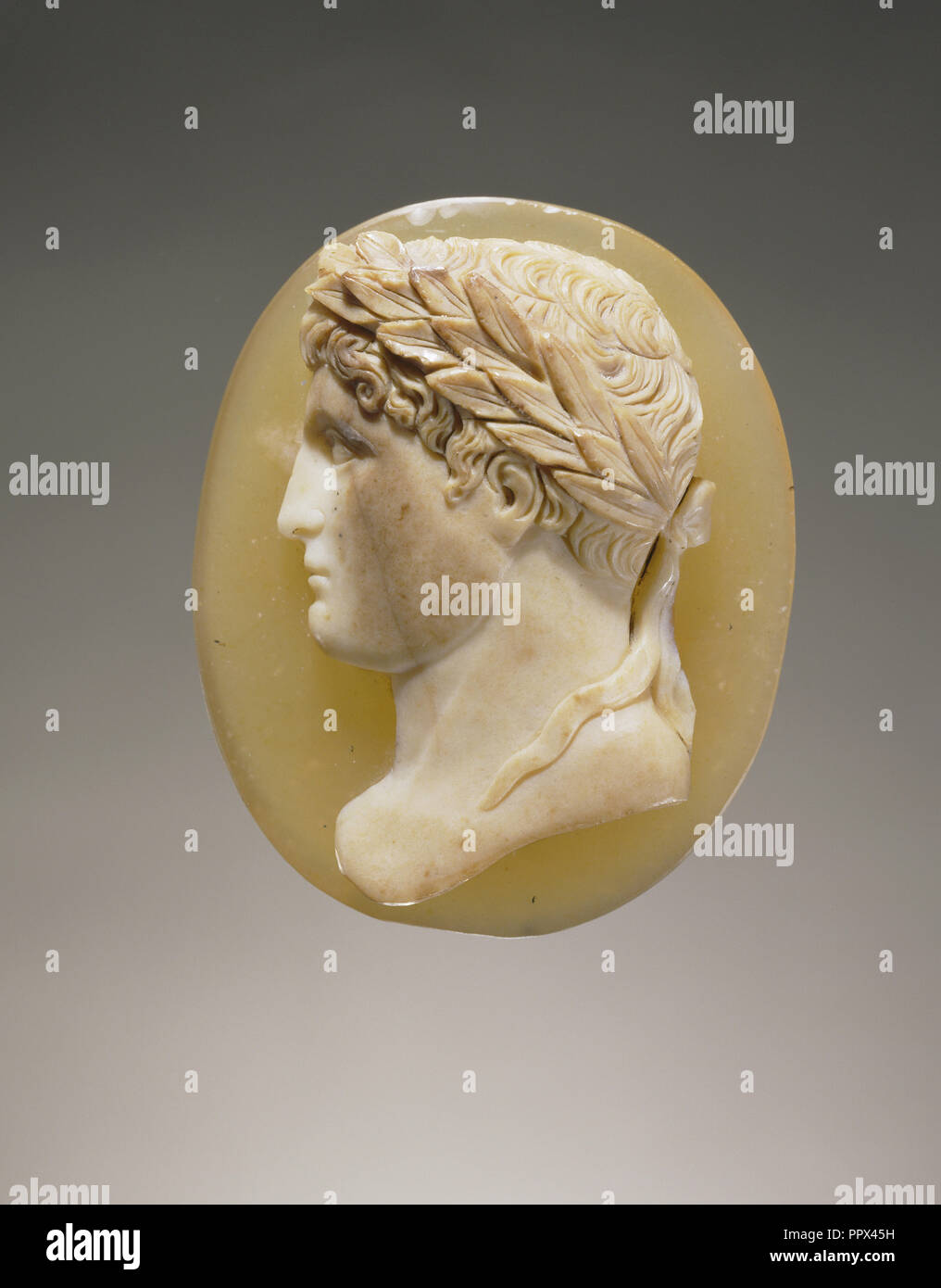 Cameo; Europe; 18th - 19th century;  layered gemstone Stock Photo