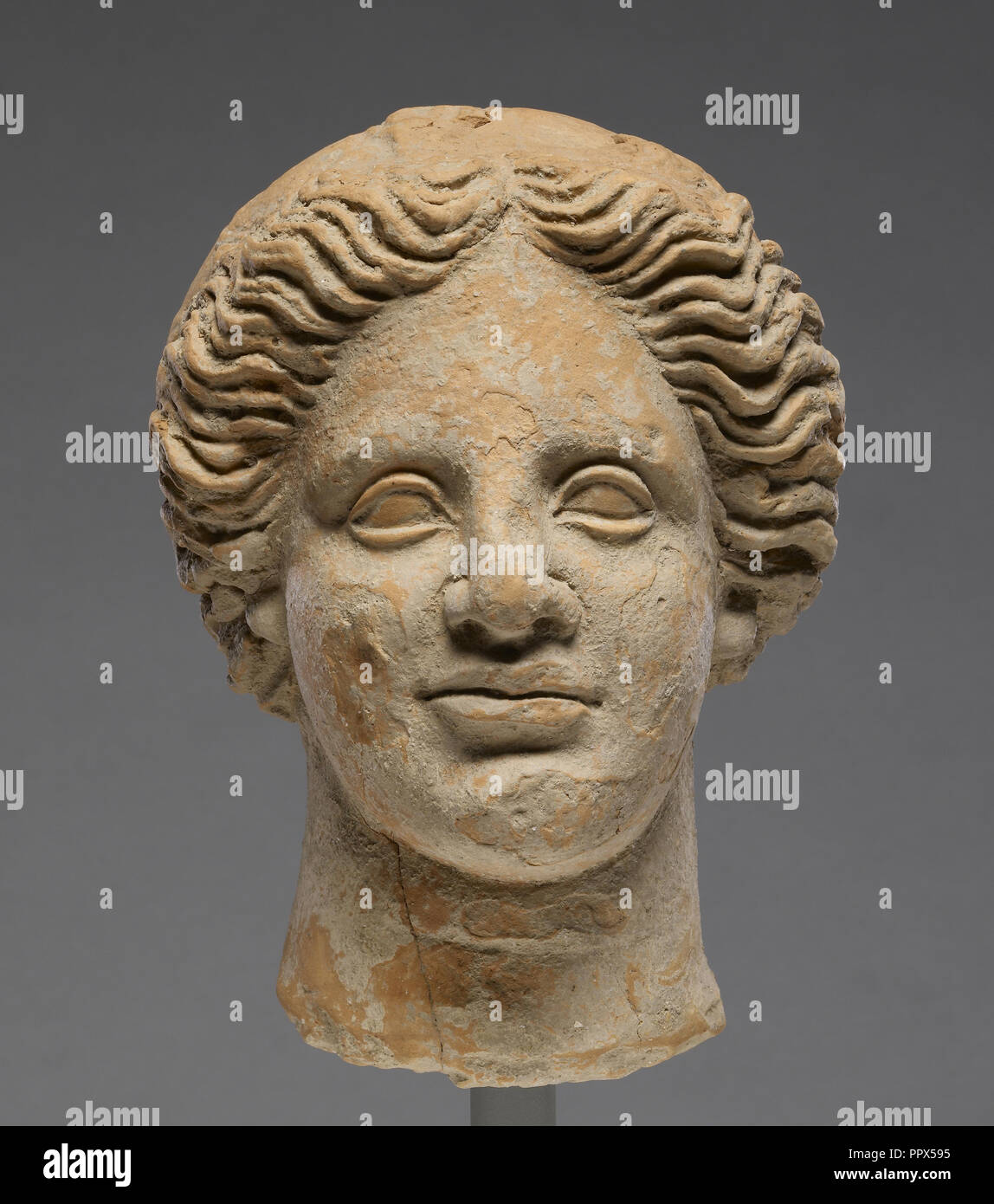 Head of a Woman; Orpheus Master; Tarentum, Taras, South Italy; 350