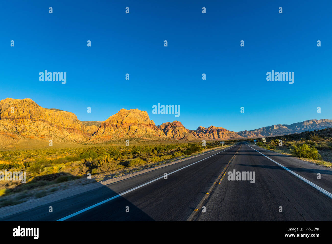 Las Vegas Desert Landscape High Resolution Stock Photography and Images