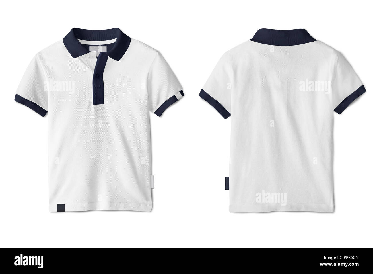 Polo t-shirt mock up design Stock Photo