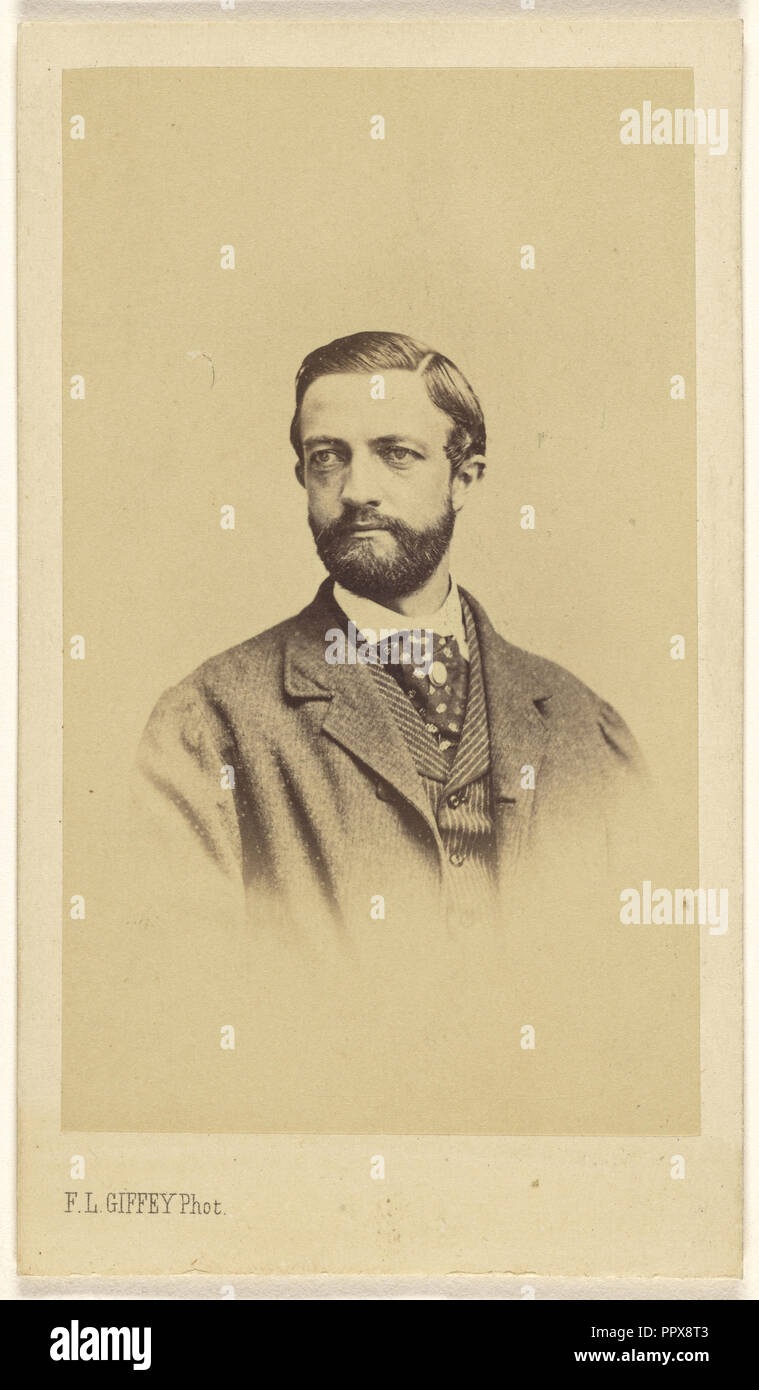 Nuremberg-man with beard in suit-Portrait approx 1870s/CDV 