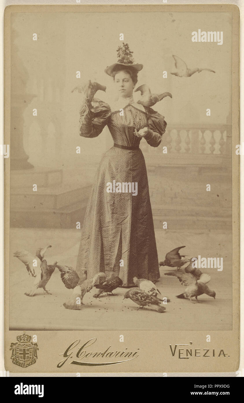 Beth D. Kimberly; Giovanni Contarini, Italian, active 1890s, about 1890; Albumen silver print Stock Photo