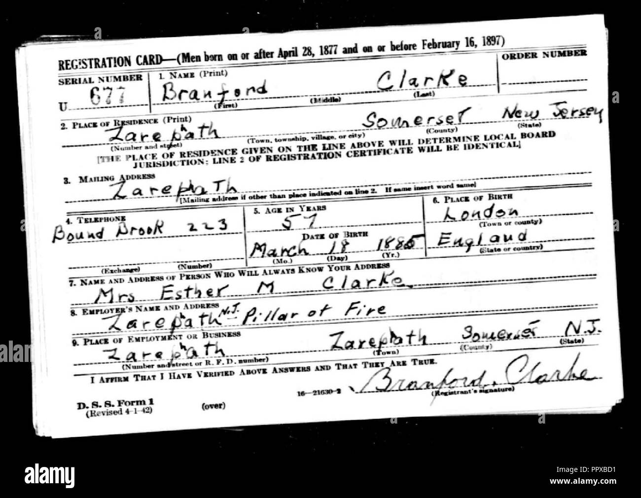 Branford clarke hires stock photography and images Alamy