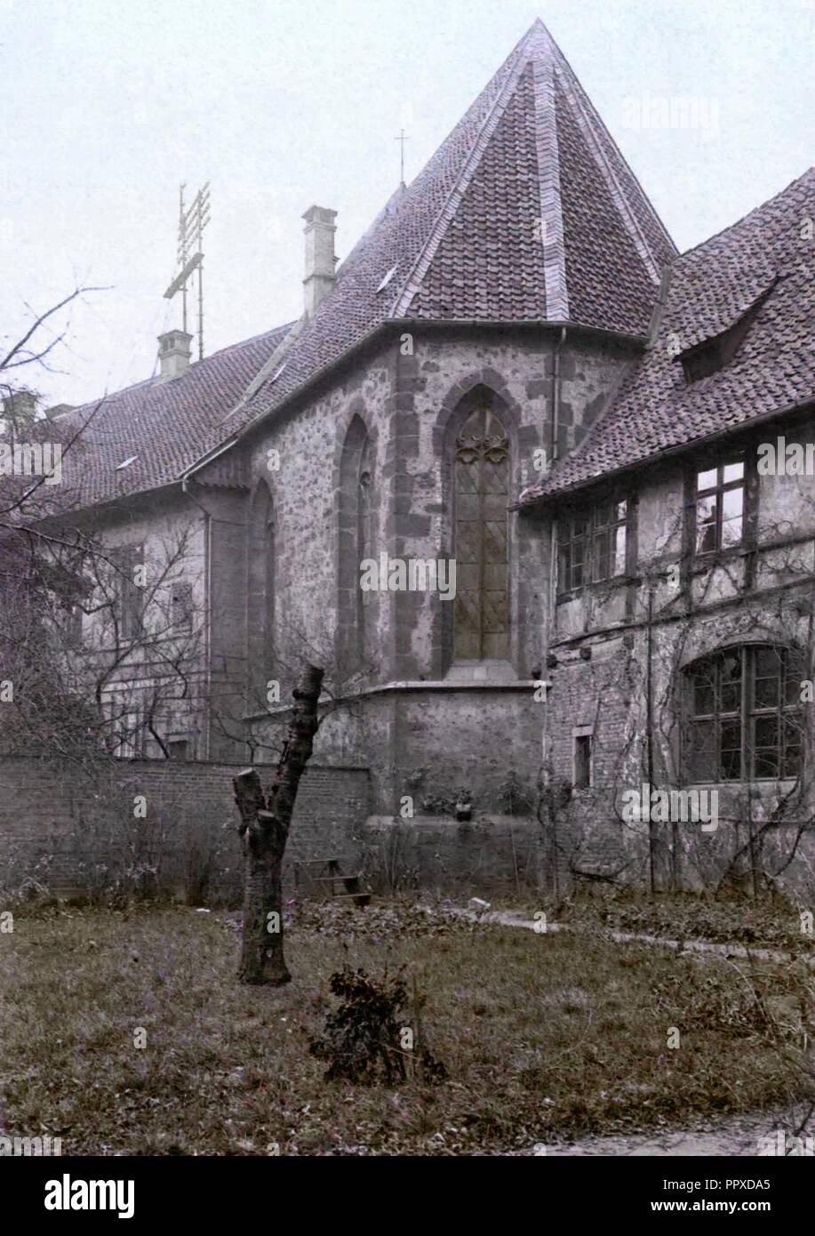 Braunschweig Maria-Magdalena-Kapelle 1903 HXVI B I 21 (Stadtarchiv Braunschweig retuschiert). Stock Photo