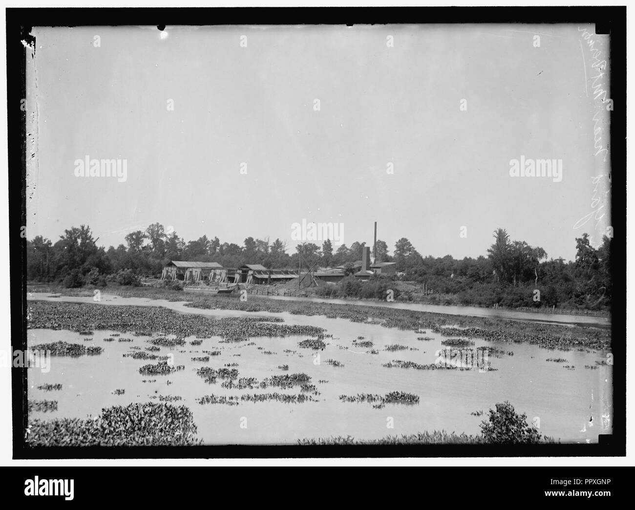 BRICK YARD NEAR MOUNT VERNON, VA Stock Photo Alamy